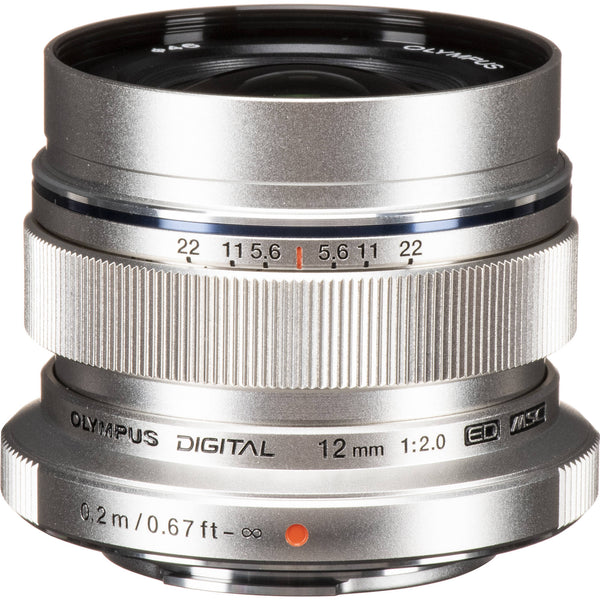 Olympus M.Zuiko ED 12mm F2.0 (Silver)