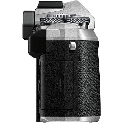 OM System OM-5 Mirrorless Camera with 12-45mm F/4 Pro Lens (Silver)