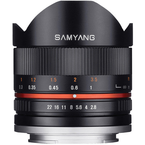 Samyang 8mm F/2.8 II Black (Fuji X)