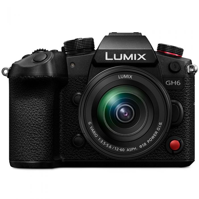 Panasonic Lumix GH6 Mirrorless Camera with 12-60mm F/3.5-5.6 Power OIS Lens