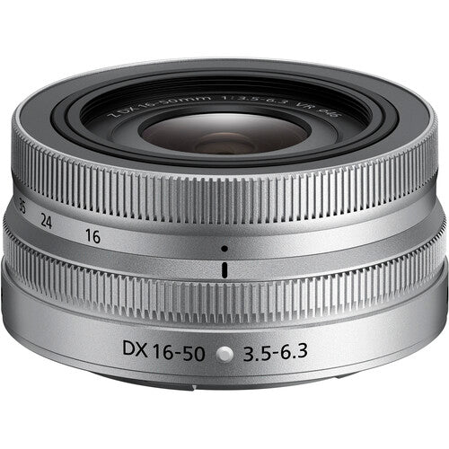 Nikon Z 16-50mm f/3.5-6.3 VR Lens (Silver)
