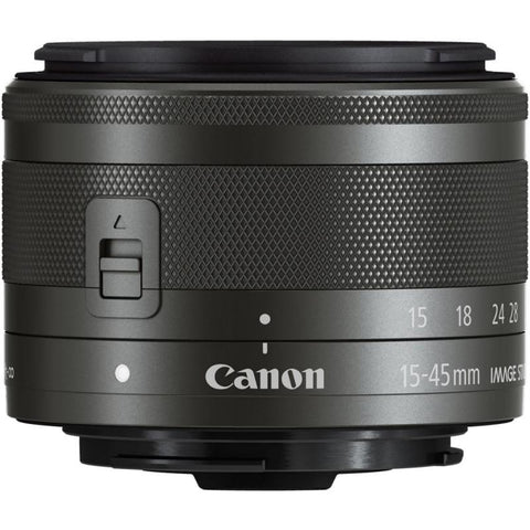 Canon EF-M 15-45mm F3.5-6.3 IS STM Black