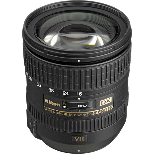 Nikon AF-S DX 16-85mm f/3.5-5.6G ED VR Lens