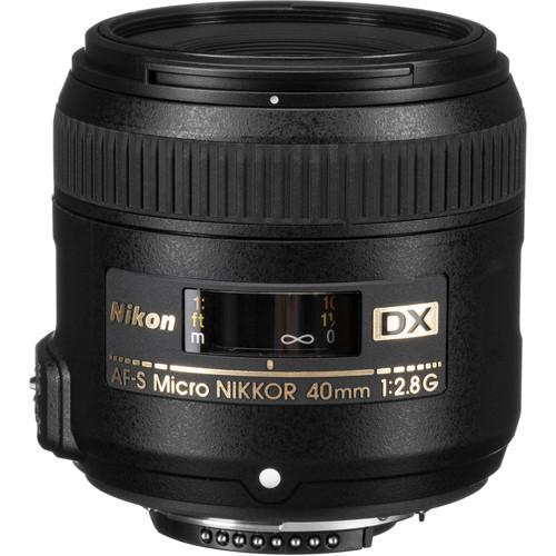 Nikon AF-S DX Micro 40mm F/2.8G macro lens