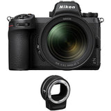 Nikon Z7 Mark II + Z 24-70mm f/4 S + FTZ Adapter