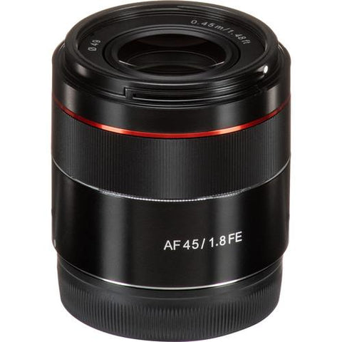 Samyang AF 45mm f/1.8 FE Lens (Sony E)