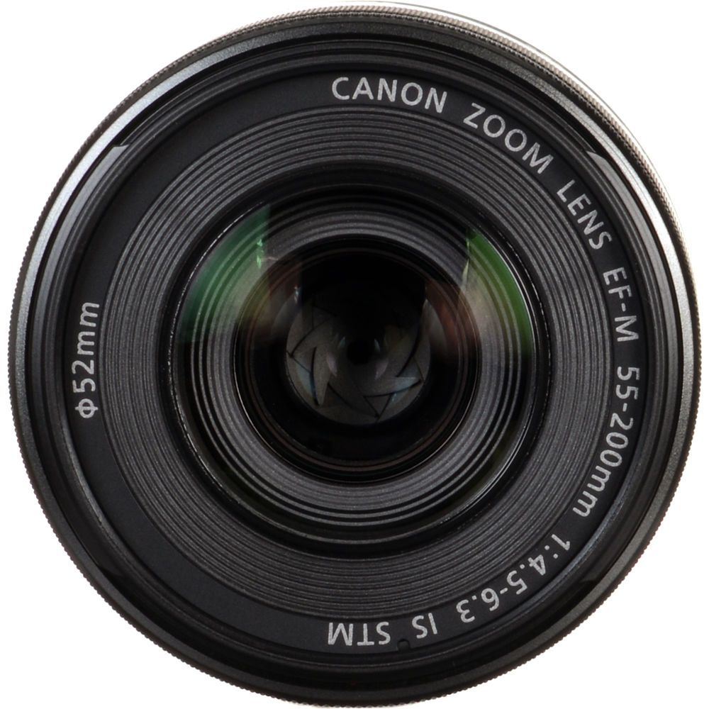 Canon EF-M 55-200mm f/4.5-6.3 IS STM (Black) Lens